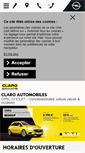 Mobile Screenshot of opel-cholet.fr